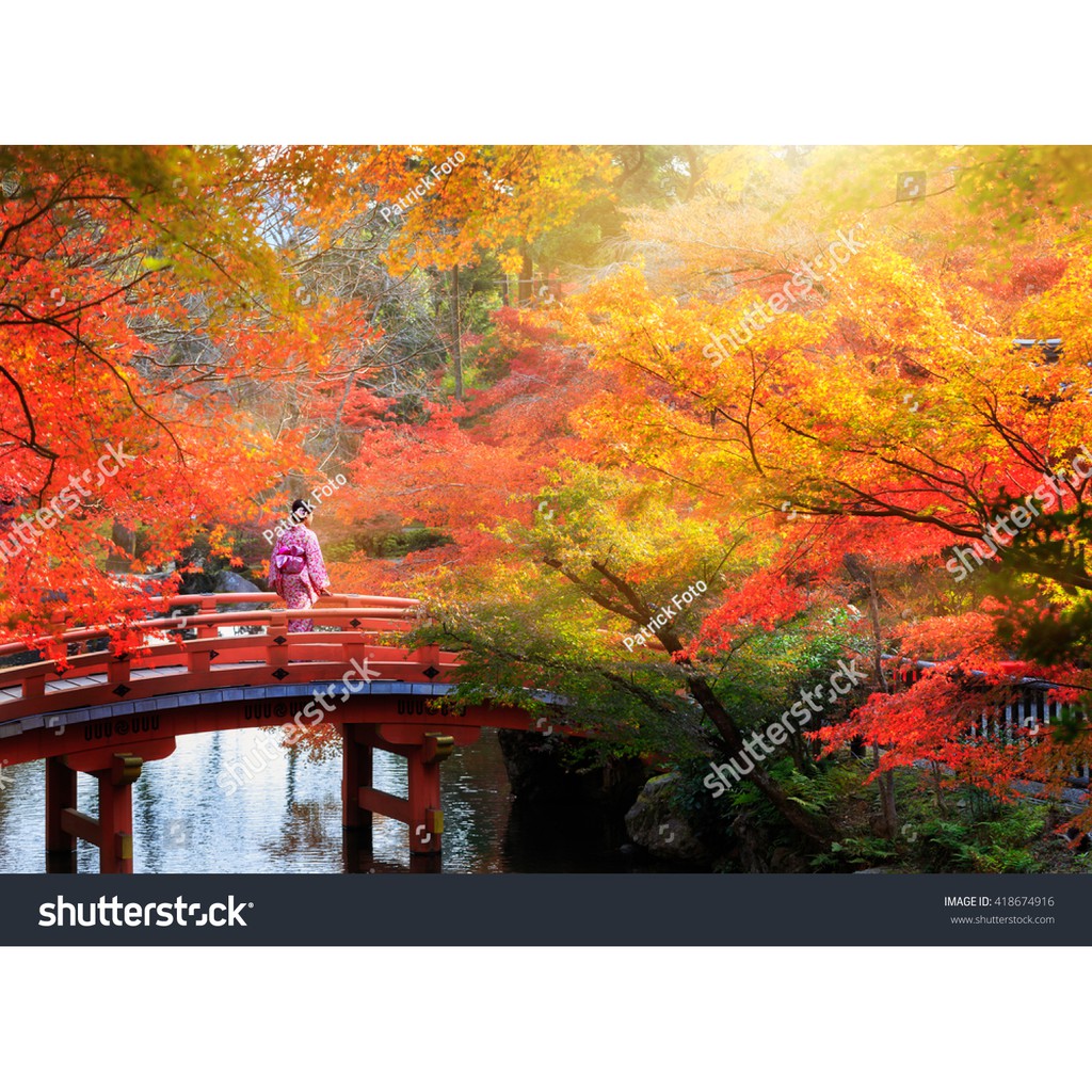 Tranh lụa 3d Phong Cảnh Nhật Bản PCNB-02