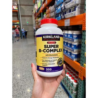 Viên uống bổ sung Vitamin tổng hợp Super B-Complex with Electrolytes Kirkland date 2025