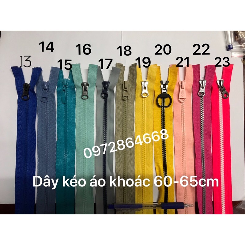 set Dây kéo áo khoác 1kg