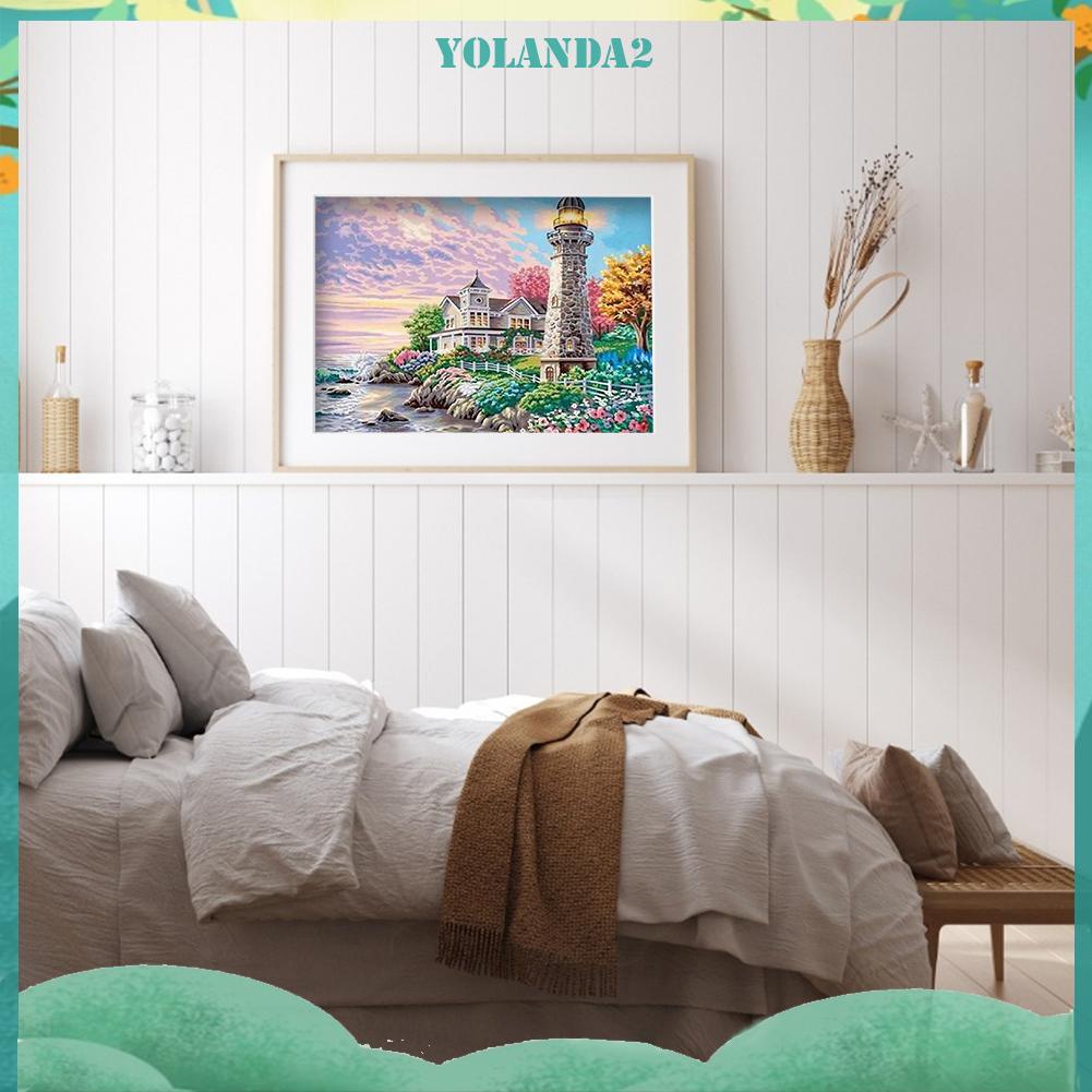 Bộ Tranh Thêu Chữ Thập Tự Làm 11CT Hình Phong Cảnh