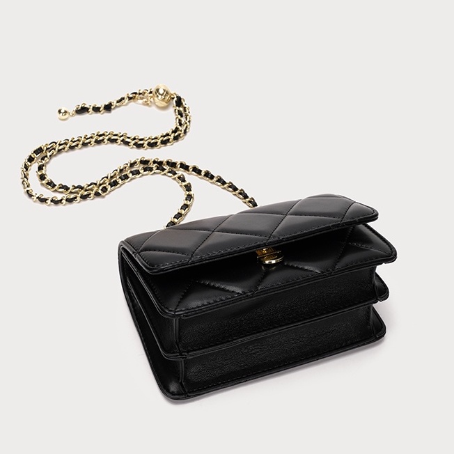 🌸Hàng Order🌸 Túi Xách Nữ CEEKAY Họa Tiết Da Trần Quai Da Phối Xích Đính Quả Lắc Sang Chảnh Nữ Tính 🌸Hàng Quảng Châu