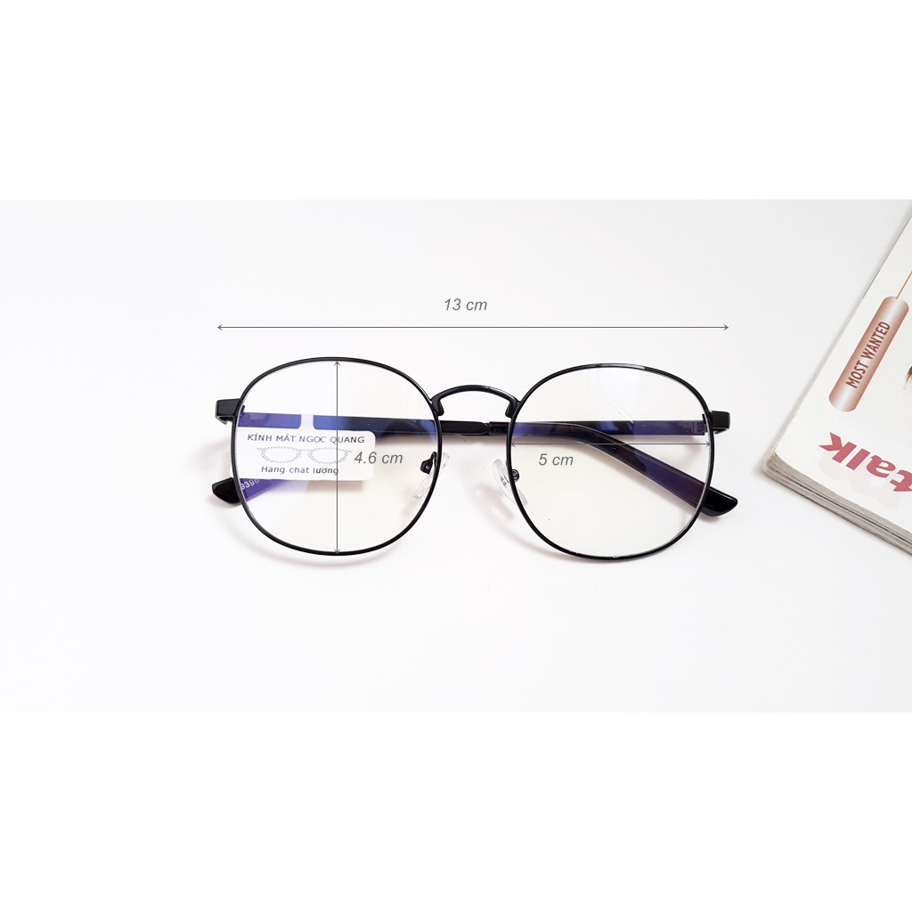 Gọng Kính Kim Loại Vintage 9396 ( Kèm Tròng Mắt Cận) | BigBuy360 - bigbuy360.vn