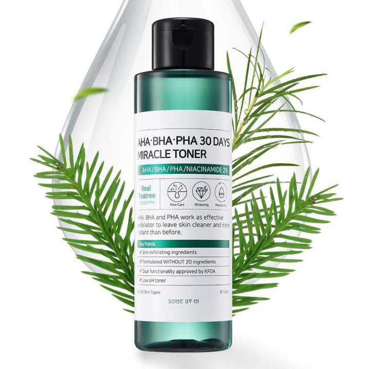 Nước Hoa Hồng Some By Mi AHA-BHA-PHA 30 Days Miracle Toner 150ml