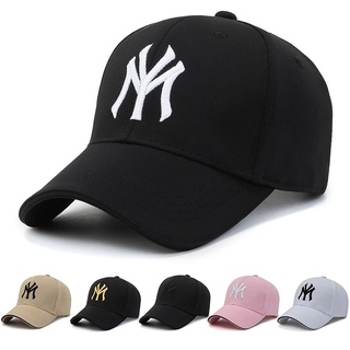 Mũ lưỡi chai - nón kết mlb ny logo thêu