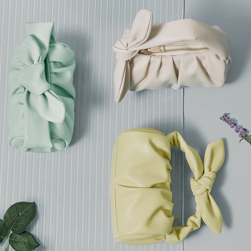 Túi Đeo Chéo Hình Đám Mây Phối Dây Xích Thời Trang Cho Nữ