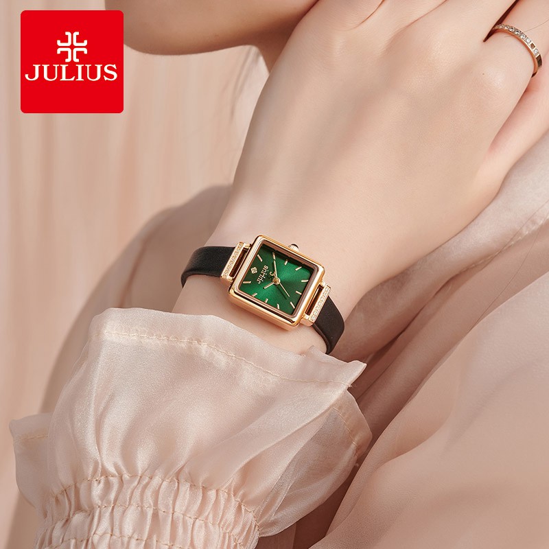 Julius official | Đồng hồ nữ Julius JA-1314 dây da