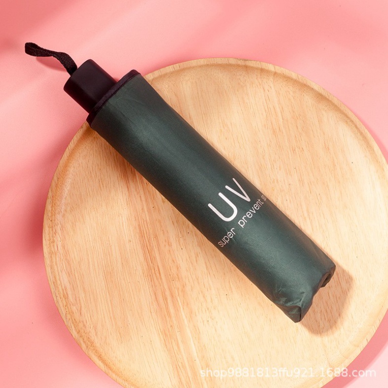 Ô Che Mưa Gấp Gọn Họa Tiết Trơn chống tia UV Bảo Vệ Da , Ô DÙ NOVSET