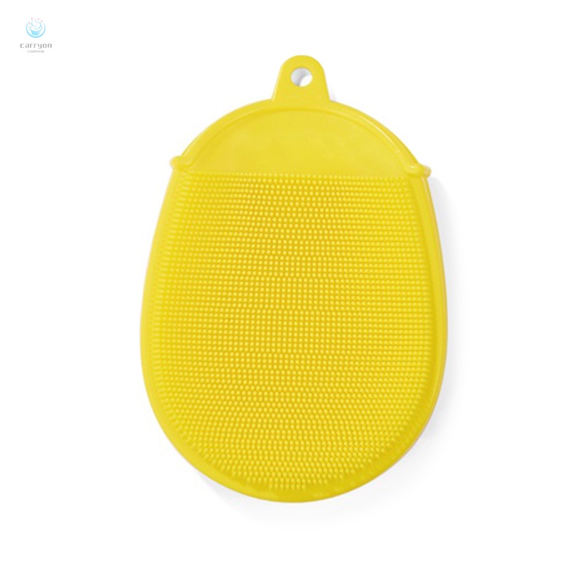 Bàn Chải Silicone Tẩy Tế Bào Chết Nhanh Khô Kháng Khuẩn Cho Bé