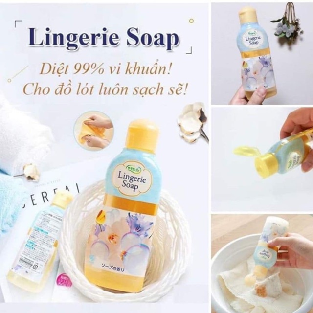 Dung dịch giặt đồ lót Lingerie Soap Kobayashi Nhật Bản | Shopee Việt Nam