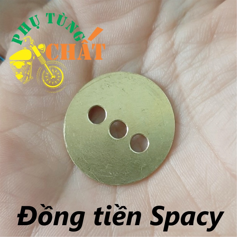 Đồng tiền xe Honda Spacy 24 dày 1 ly 3 lổ sản xuất tại Việt Nam - PHỤ TÙNG CHẤT