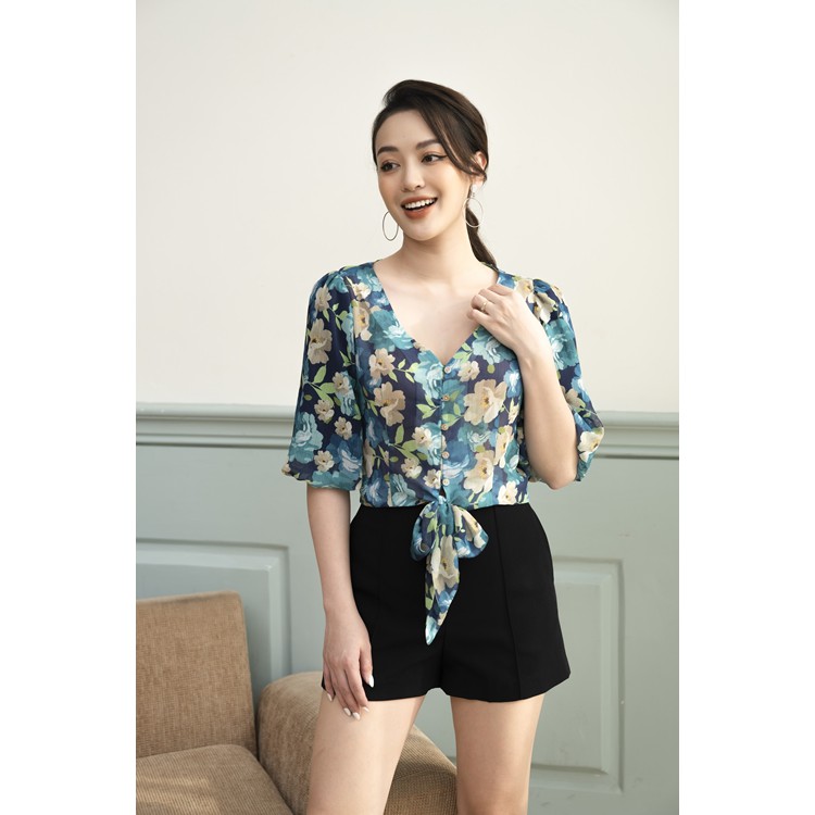 Quần Short Ly Trước, Khóa Giọt Lệ Thiết Kế Clara Mare - SHO3001 | BigBuy360 - bigbuy360.vn