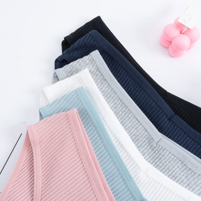 AOFEIQIKE AOFEIQIKE Set 3 Quần Lót Nữ Chất Liệu Cotton Thoáng Mát