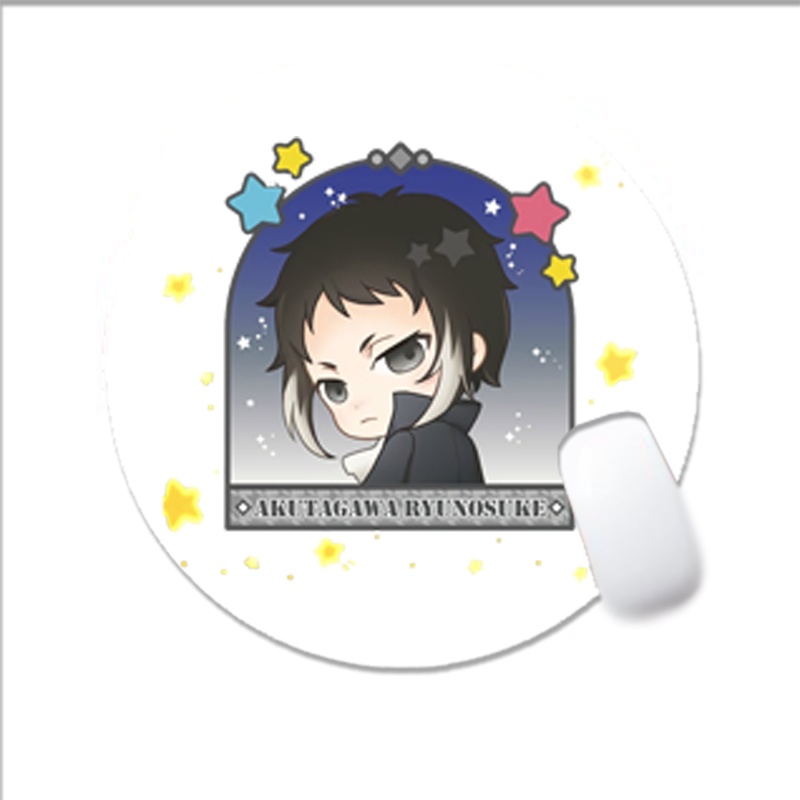 Miếng di chuột in hình anime chibi BUNGOU STRAY DOGS miếng kê chuột miếng lót chuột