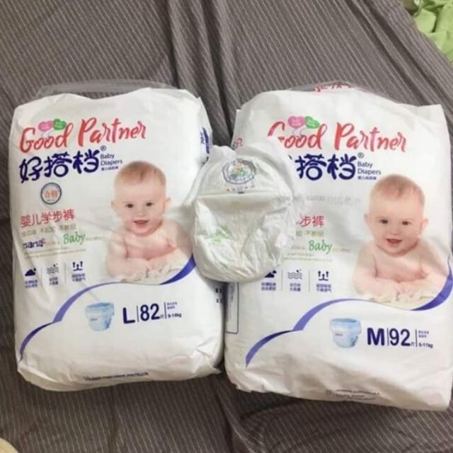 Bỉm quần good partner M 92,L,82,