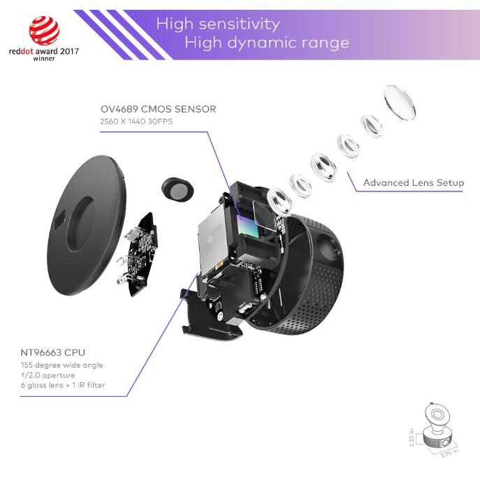 Camera hành trình VAVA Dash Cam 2K 2 Cam – Nhập Khẩu USA | BigBuy360 - bigbuy360.vn