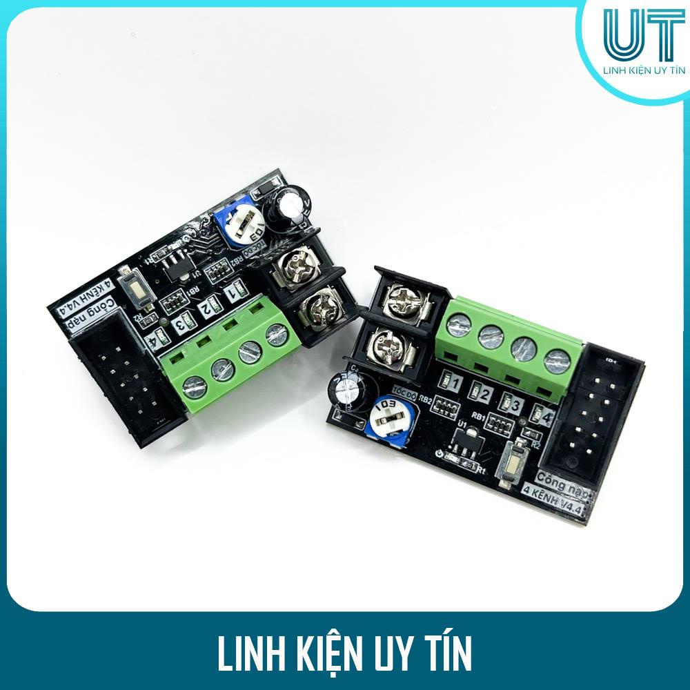 Mạch điều khiển LED vẫy quảng cáo 4 kênh 6A - Điều khiển LED đúc, LED liền dây, LED rời (Chính Hãng)