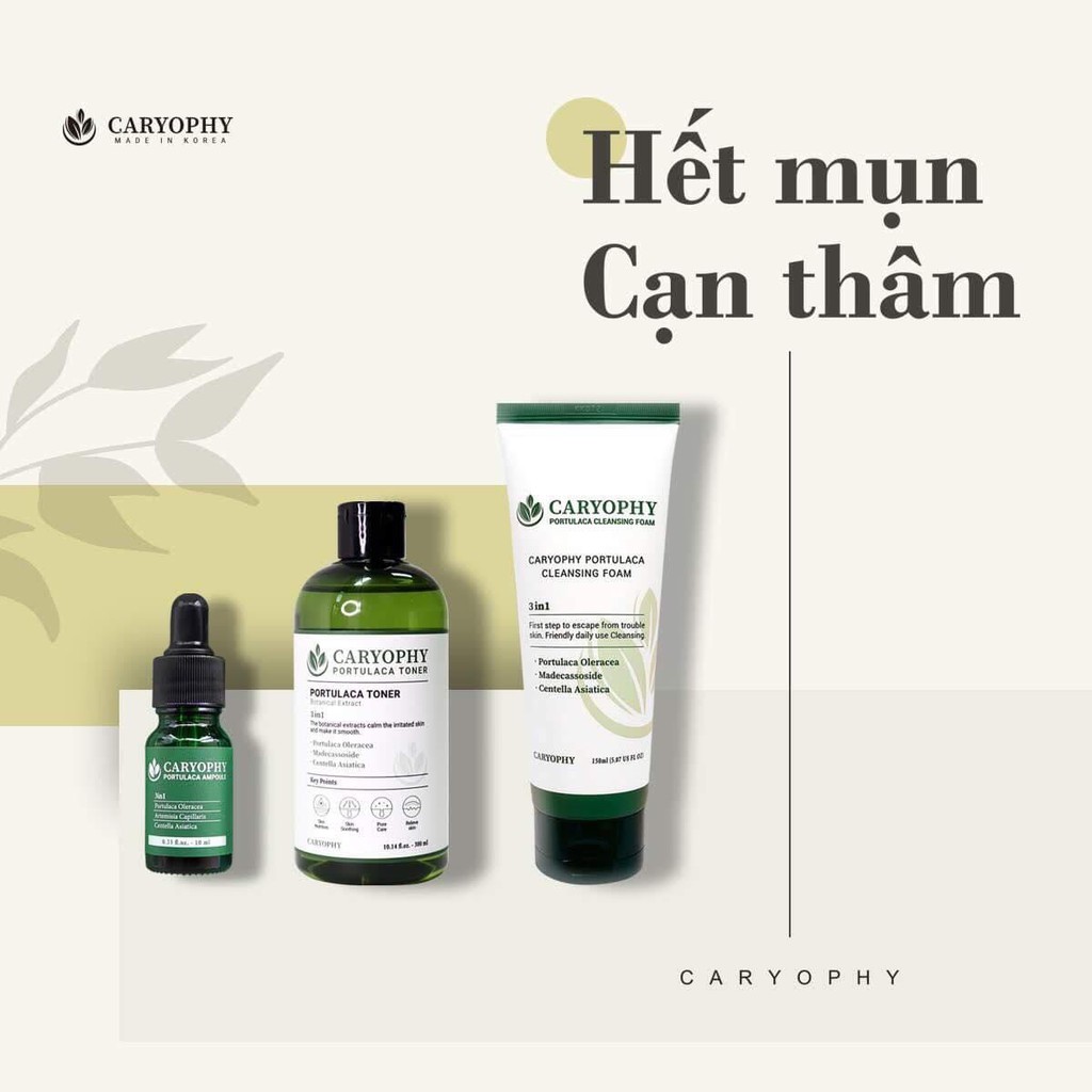 Serum ngăn ngừa mụn và thâm Caryophy Chính Hãng - Serum Mụn Ngăn Ngừa Mụn Ẩn,Mụn Đầu Đen | BigBuy360 - bigbuy360.vn