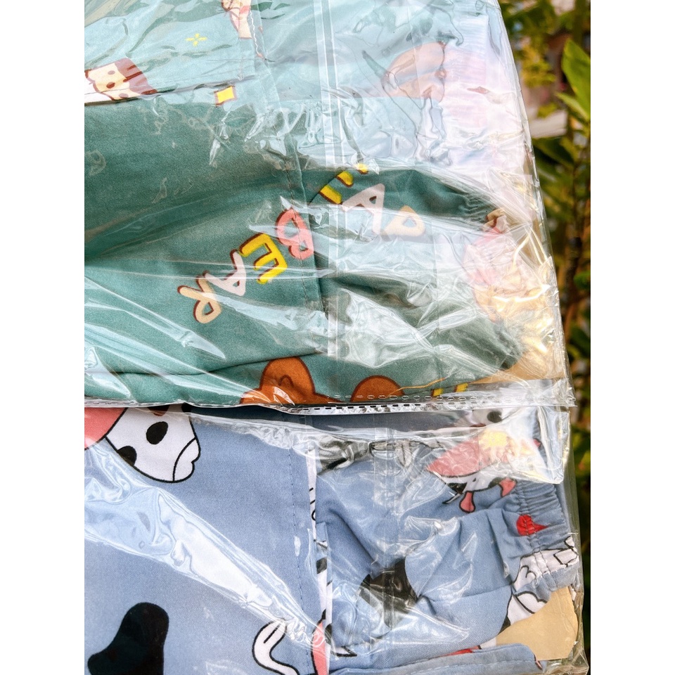 XẢ HÀNG Bộ pizama kate đùi cho bé gái / Đồ bộ bé gái