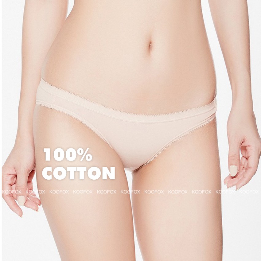 05 Quần Lót Nữ Cotton Comfort Mini - Mềm Mại, Thấm Hút Mồ Hôi, Co Dãn, Không Hằn Vải - KOOFOX