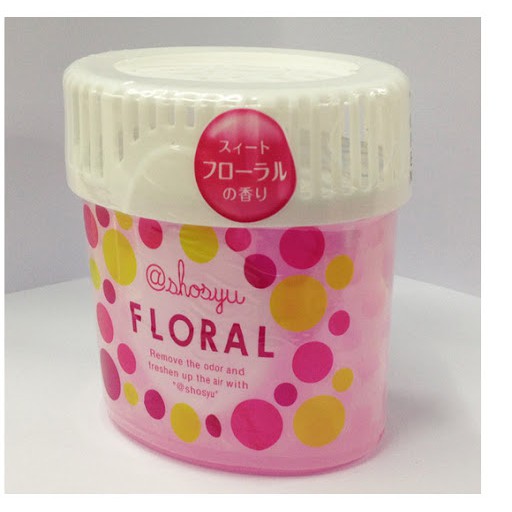 Hộp khử mùi thơm phòng KOKUBO Nhật Bản hương Đào (peach) 150g chất hoạt tính bề mặt và hương thơm dịu