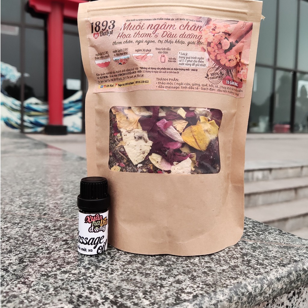 Muối ngâm chân Hoa Thơm và Dầu Dưỡng 1893 ( Tổng kho giá sỉ ) | BigBuy360 - bigbuy360.vn