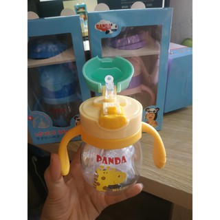 BÌNH PANDA 2 chức năng 270ml (uống sữa + uống nước) tặng kèm 1 núm