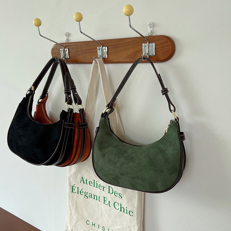 Túi đeo chéo IELGY phong cách retro thời trang cho nữ