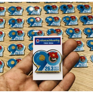Huy Hiệu Đoàn[90 Năm] - Set 5 Cái - Nam Châm