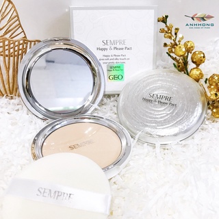 Phấn Geo Ngọc Trai Sempre Happy & Please Pact