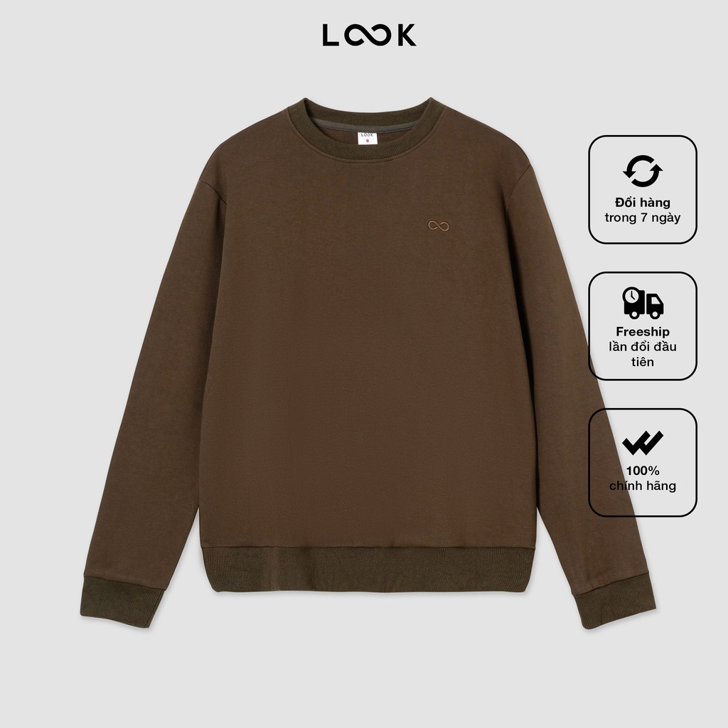 Áo nỉ dài tay LOOK Daily Sweater 2020