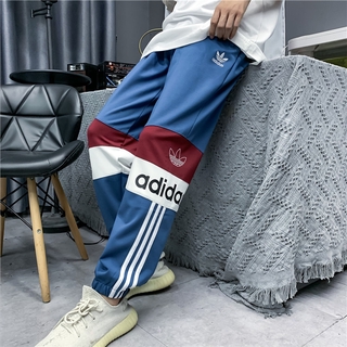Quần Thể Thao Adidas Ống Rộng Thời Trang Xuân 2021 Cho Cặp Đôi