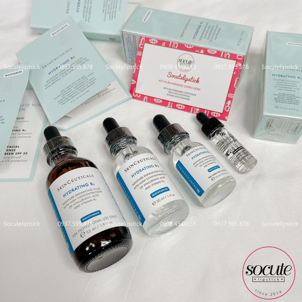 Serum Cấp Ẩm Phục Hồi Skiinceuticals Hydrating B5 4ml - 15ml - 30ml - 55ml