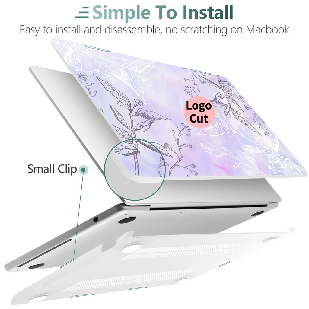 Ốp Điện Thoại Cho 2022 MacBook Pro Air M2 M1 A2681 A2338 A2337 Air13 A2179 A1932 A1466 Pro13 / 14 / 16 M1 A2442 A1708 A2251 Touch Bar A1706 A2159