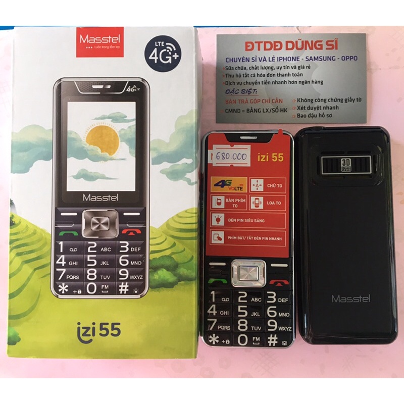Điện Thoại Masstel Izi55 4G