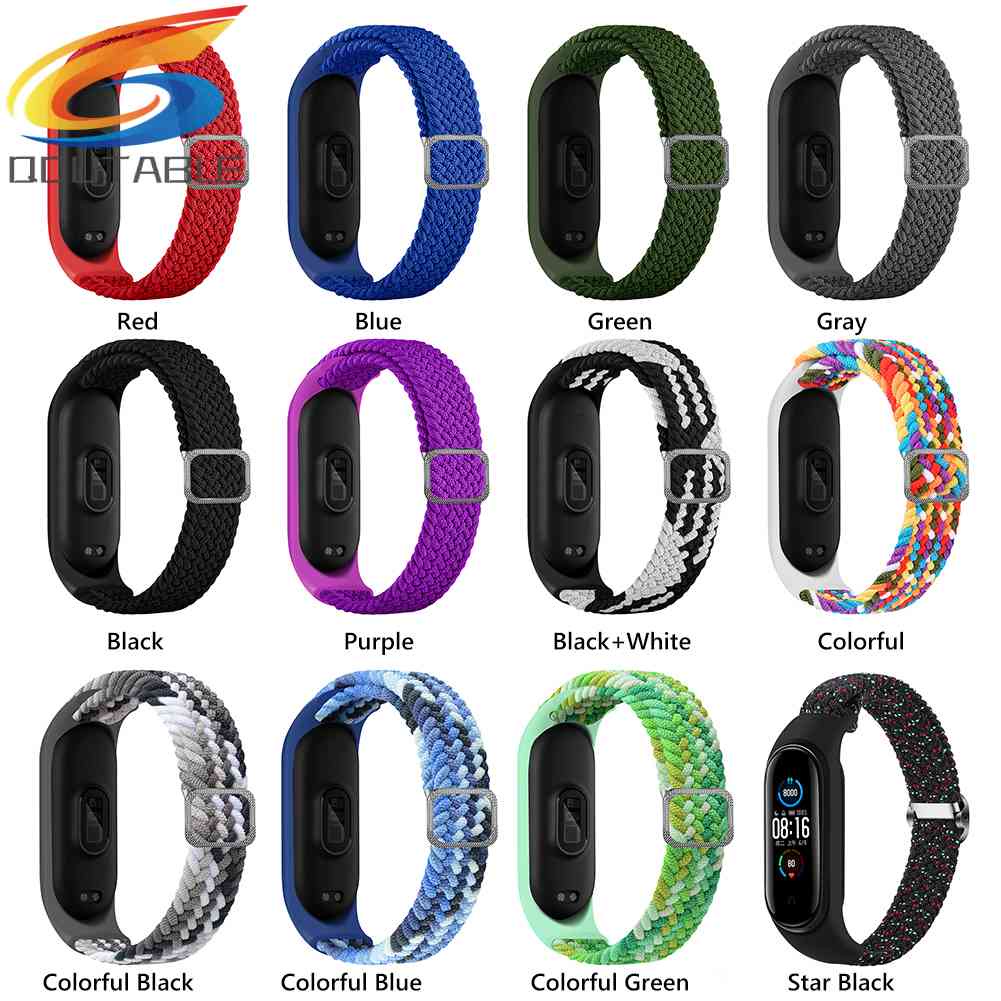 Dây Đeo Nylon Cho Đồng Hồ Thông Minh Xiaomi Mi Band 7 NFC 6 5