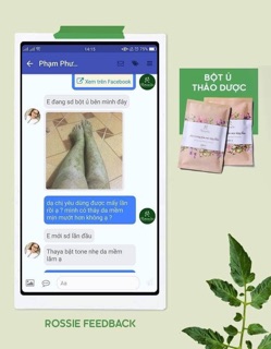 Bột U Thảo Dược Toàn thân Rossie