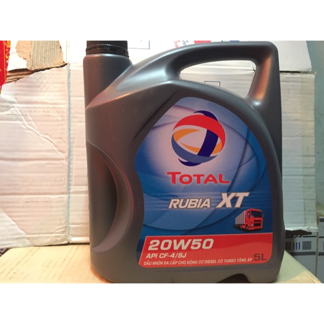 Nhớt Total Rubia XT 20W50