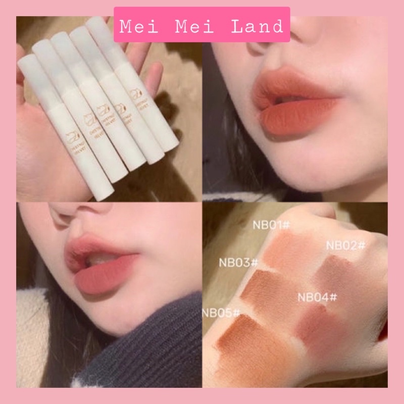 (Chính Hãng) Son kem lì Daimanpu / Herorange Vỏ Trắng Nội Địa Trung