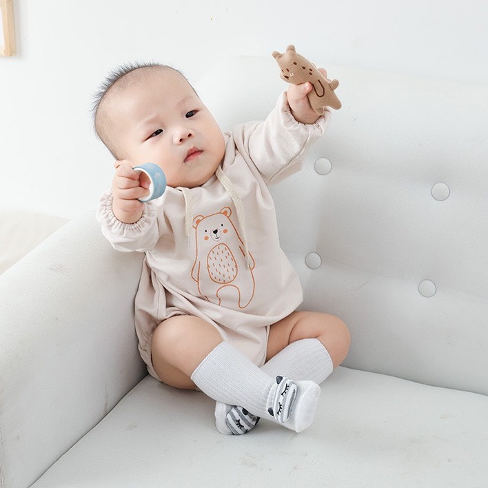 Tất Cao Cổ Đến Gối Chống Trơn Trượt Cho Bé 0-2 Tuổi Nemo Baby T80