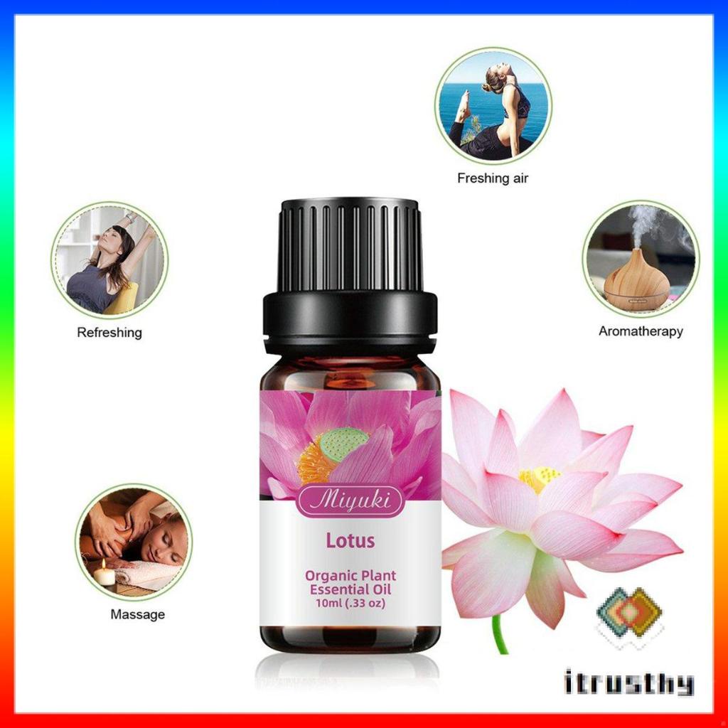 Tinh dầu hoa sen trắng hòa tan trong nước dùng để chăm sóc da