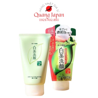 Sữa rửa mặt trà xanh Rohto Shirochasou Nhật Bản 120g