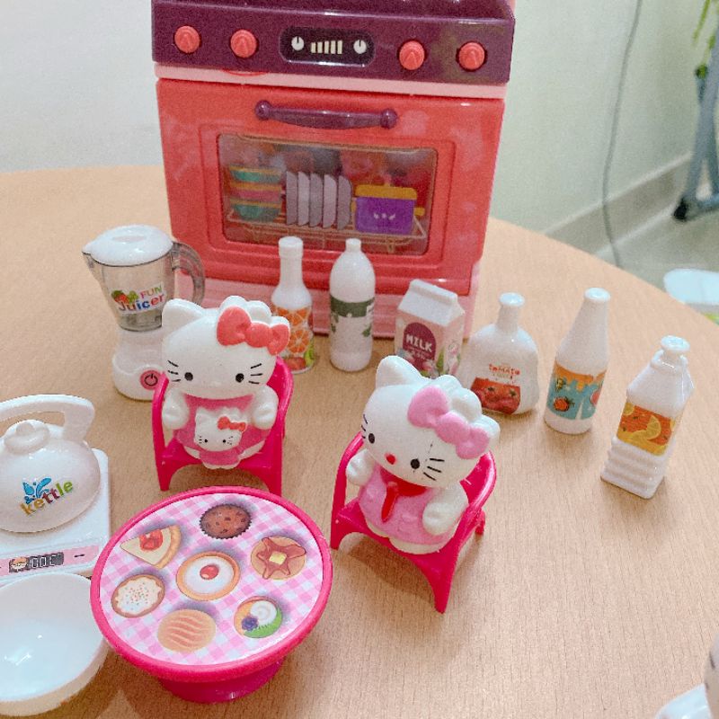 Bộ đồ chơi đầu bếp Hello kitty cao cấp