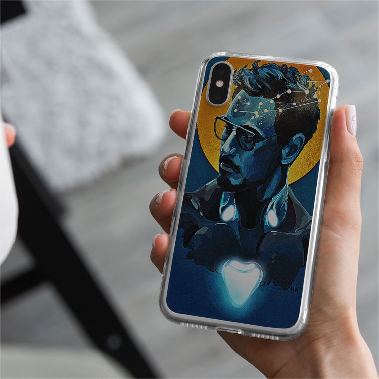 Ốp Lưng LOL robert downey Jr Iron man cho iphone 5 - iphone 12 PORPOD20210034