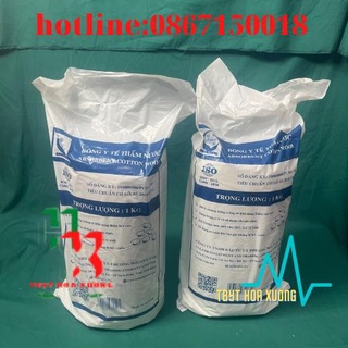 Bông gòn thấm nước y tế | bông cuộn y tế an lành 01kg