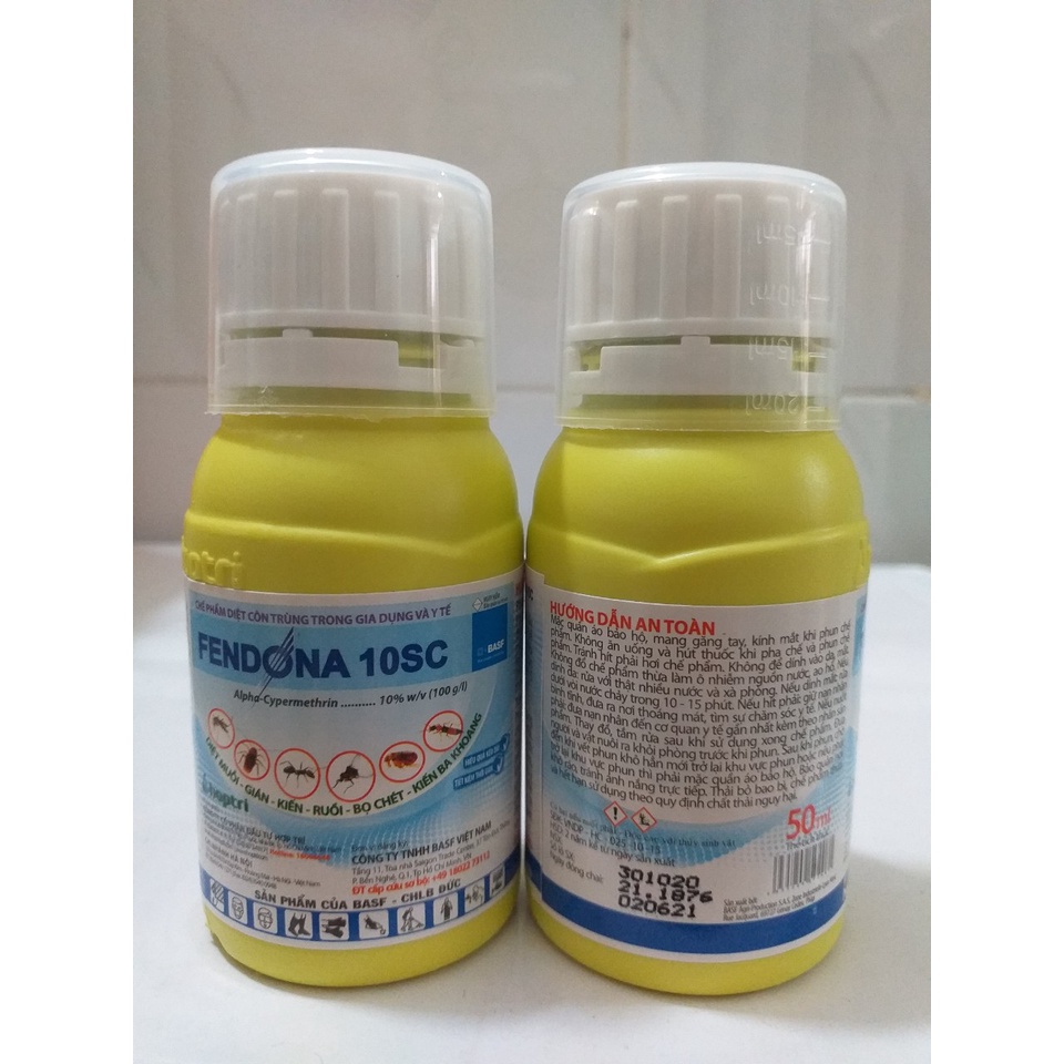 Fedona 10SC 50ml - Thuốc diệt muỗi, ruồi, kiến, gián...