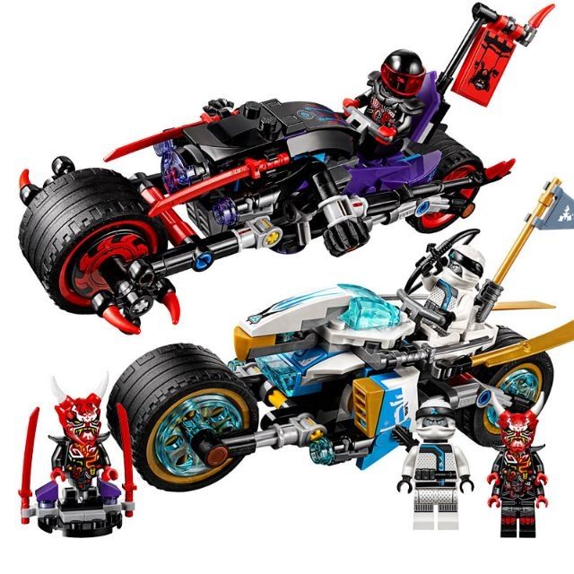 bộ Lắp ráp ninjago 06074 - Xe máy đôi