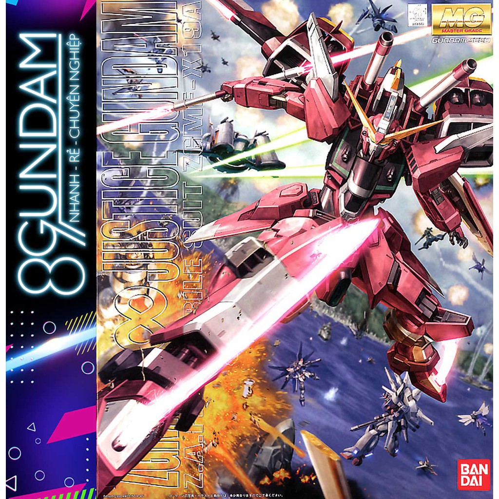 Mô Hình Lắp Ráp Gundam MG Infinite Justice