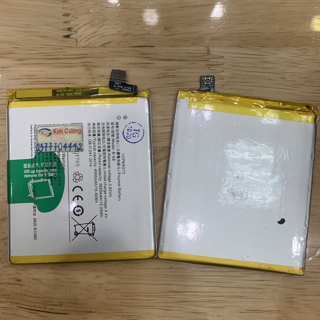 PinB-G5 dành cho các dòng điện thoại V15