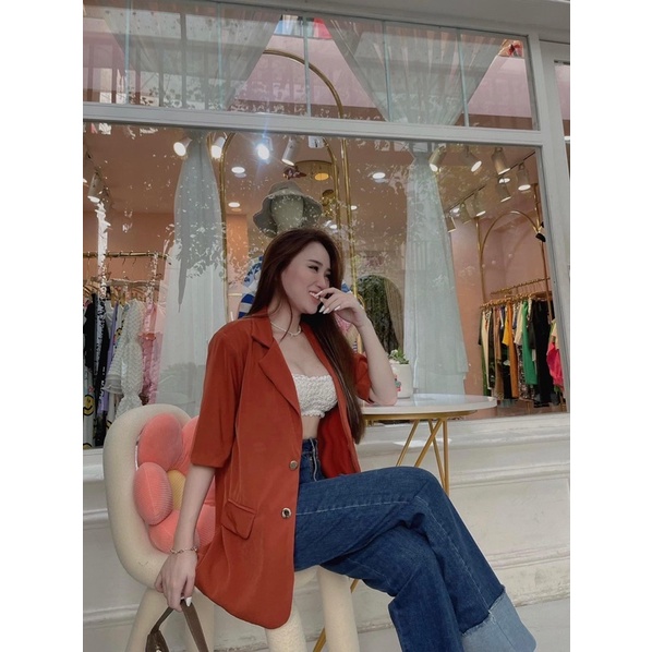 Áo Khoác Vest Blazer