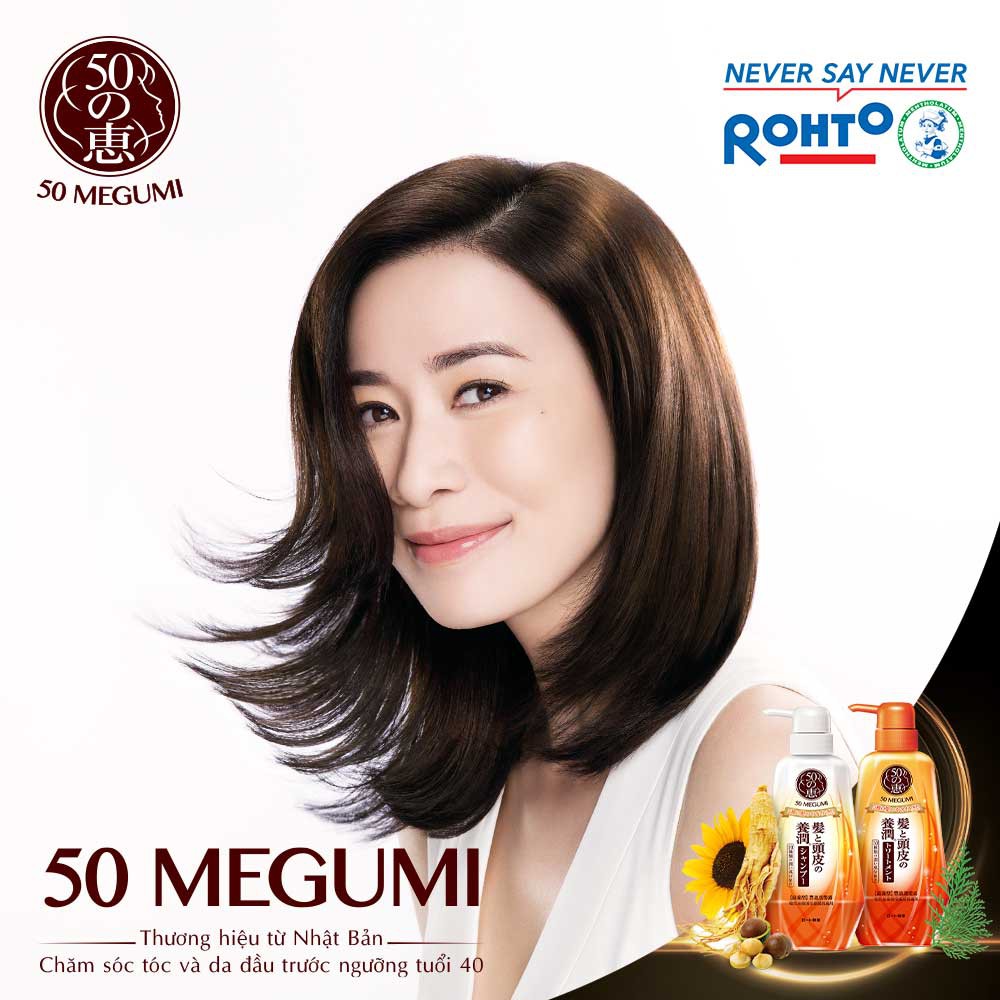 Dầu gội , xả mềm mượt và dưỡng ẩm Megumi Smooth And Moist Shampoo 400ml